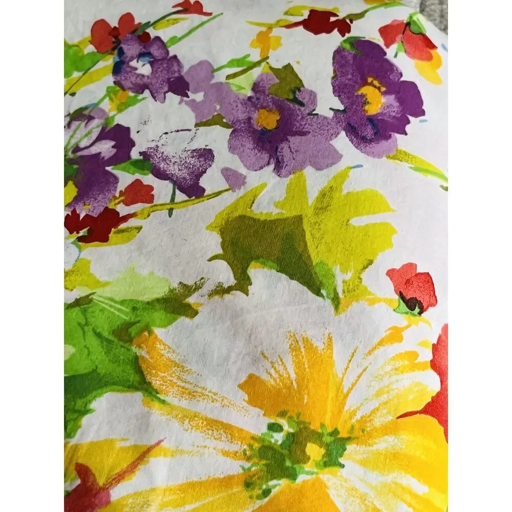 Rare Ralph Lauren Watch Hill Floral King Duvet Cover French Country Red Yellow